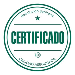 sello certificado verde